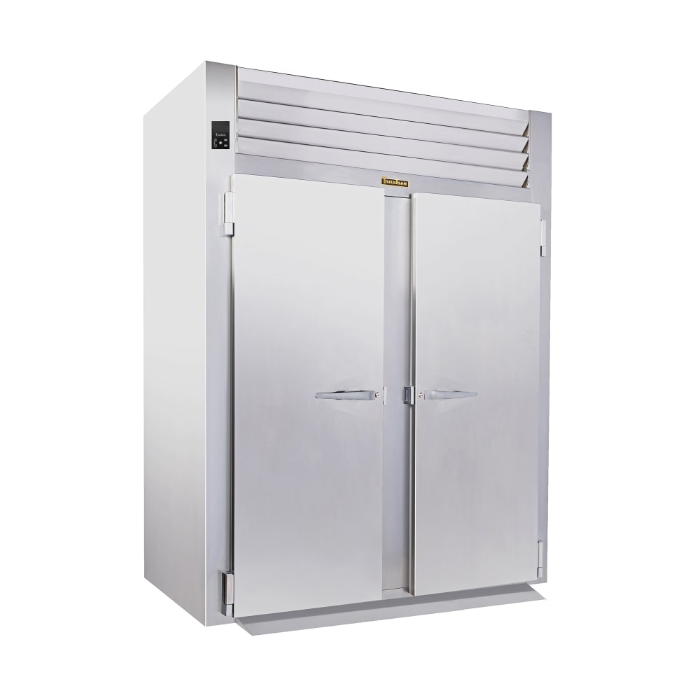 Traulsen RIF232LUT-FHS 68" Spec-Line Two Section Roll In Freezer, (2) Left/Right Hinge Solid Doors, 115v