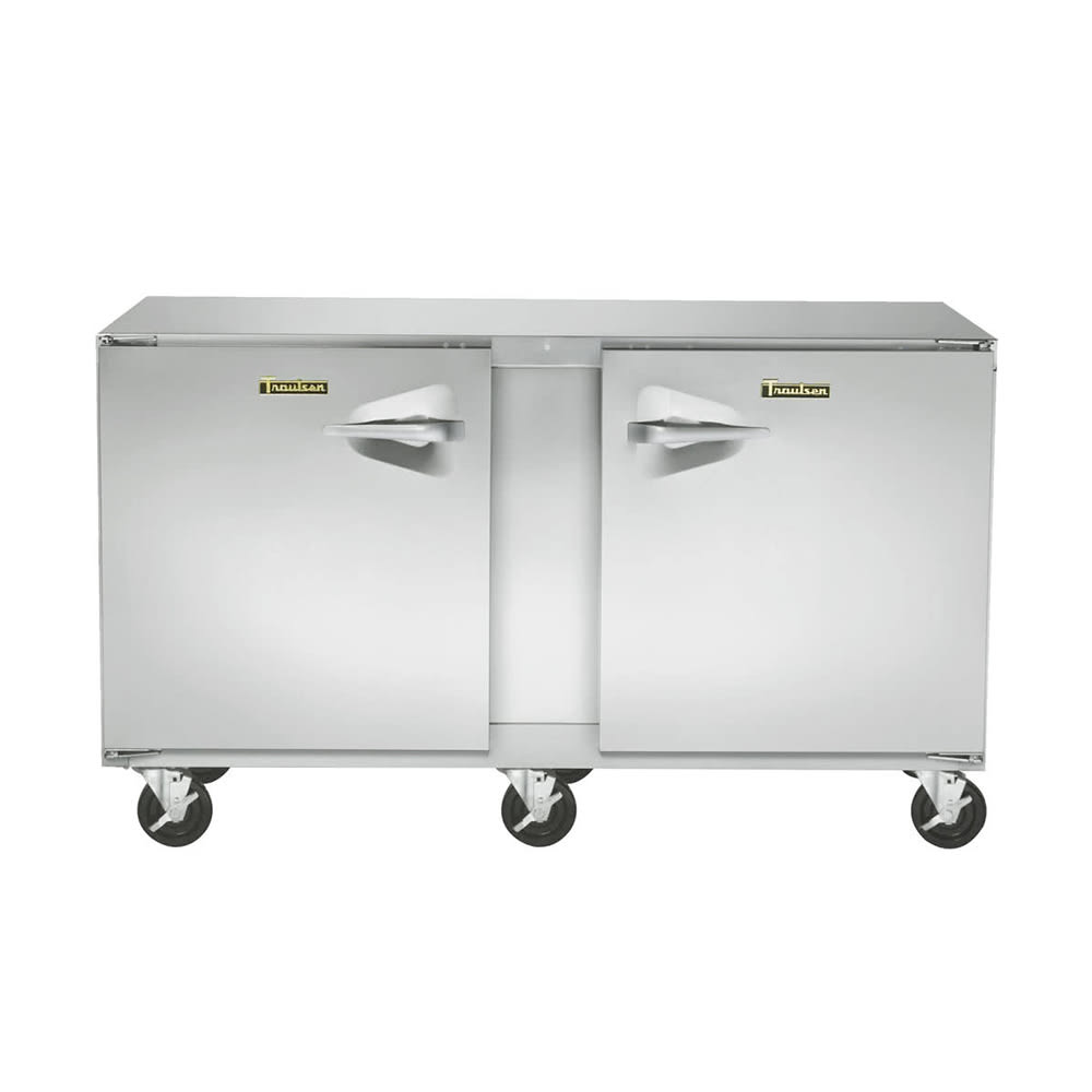 Traulsen UHT72-LR 72" W Undercounter Refrigerator w/ (2) Sections & (2) Doors, 115v