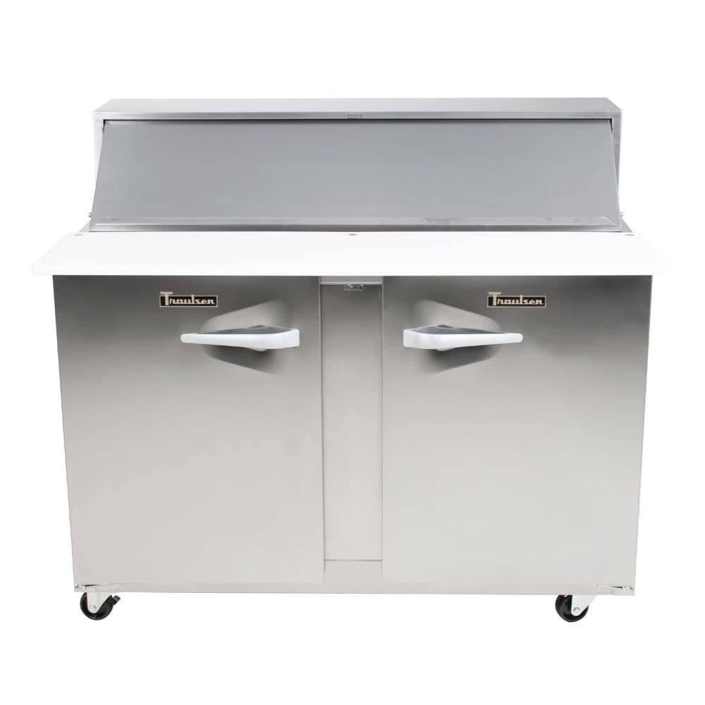 Traulsen UPT4818-LR 48" Dealer's Choice Sandwich/Salad Prep Table w/ Refrigerated Base, 115v