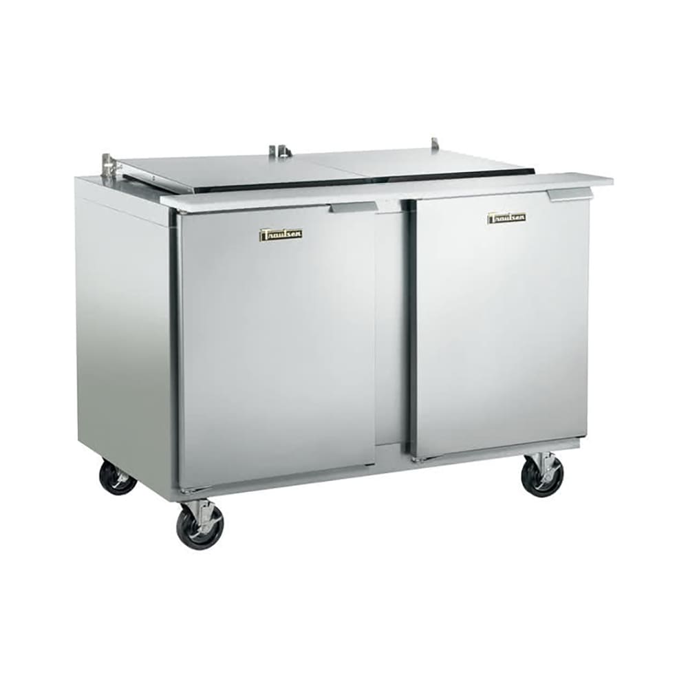 Traulsen UST4812-LR 48" Dealer's Choice Sandwich/ Salad Prep Table w/ Refrigerated Base, 115v