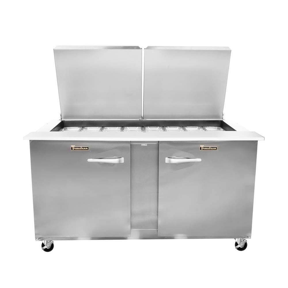 Traulsen UST6024-LR 60" Dealer's Choice Sandwich/Salad Prep Table w/ Refrigerated Base, 115v
