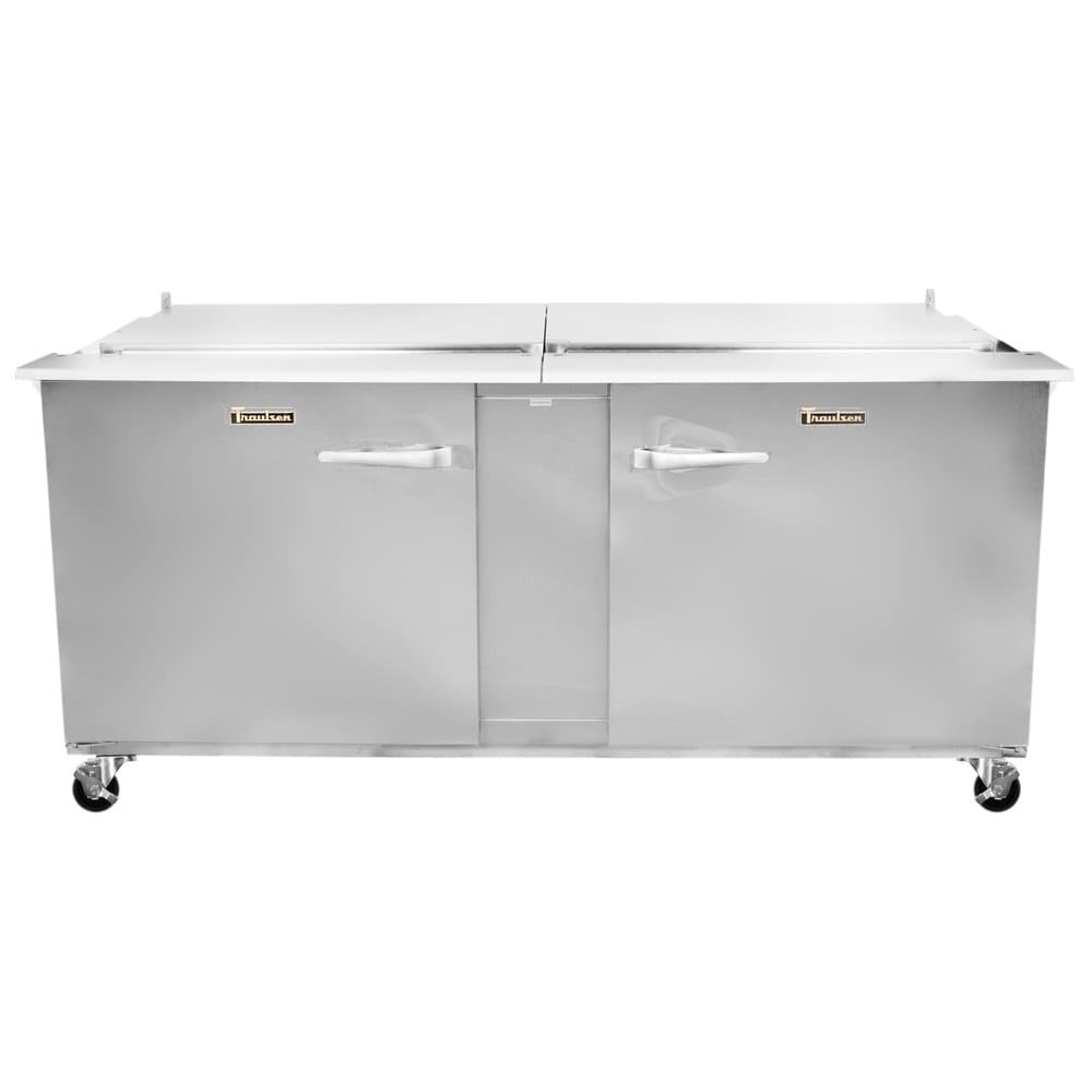 Traulsen UST7230-LR 72" Dealer's Choice Sandwich/Salad Prep Table w/ Refrigerated Base, 115v