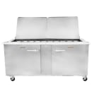 Traulsen UST7230-LR 72" Dealer's Choice Sandwich/Salad Prep Table w/ Refrigerated Base, 115v thumbnail 2