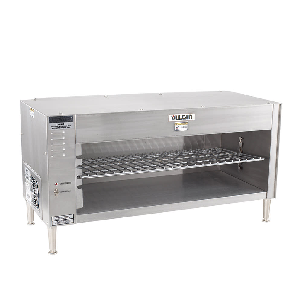 Vulcan 1024 27" Electric Cheese Melter w/ Quartz Element - Stainless, 208v/1ph