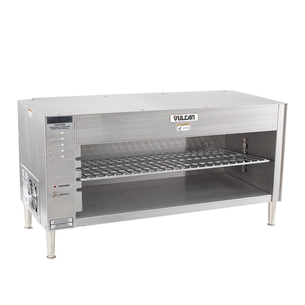 Vulcan 1036 36 1/2" Electric Cheese Melter w/ Quartz Element - Stainless, 240v/1ph