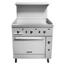 Vulcan 36S-36G 36" Gas Range w/ Full Griddle & Standard Oven, Liquid Propane thumbnail 2