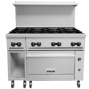 Vulcan 48C-8B 48" 8 Burner Gas Range w/ Convection Oven, Natural Gas thumbnail 2