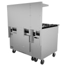 Vulcan 48S-8B 48" 8 Burner Gas Range w/ Standard Oven & Storage Base, Natural Gas thumbnail 4