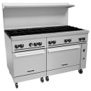 Vulcan 60SS-10B 60" 10 Burner Gas Range w/ (2) Standard Ovens, Natural Gas thumbnail 3