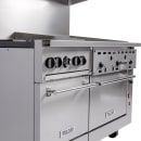 Vulcan 60SS-4B36GT 60" 4 Burner Gas Range w/ Griddle & (2) Standard Ovens, Natural Gas thumbnail 4