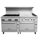 Vulcan 72CC-6B36G 72" 6 Burner Gas Range w/ Griddle & (2) Convection Ovens, Liquid Propane thumbnail 2