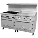Vulcan 72CC-6B36G 72" 6 Burner Gas Range w/ Griddle & (2) Convection Ovens, Liquid Propane thumbnail 3