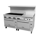 Vulcan 72SC-8B24GT 72" 8 Burner Gas Range w/ Griddle, (1) Standard Oven, & (1) Convection Oven, Liquid Propane thumbnail 3
