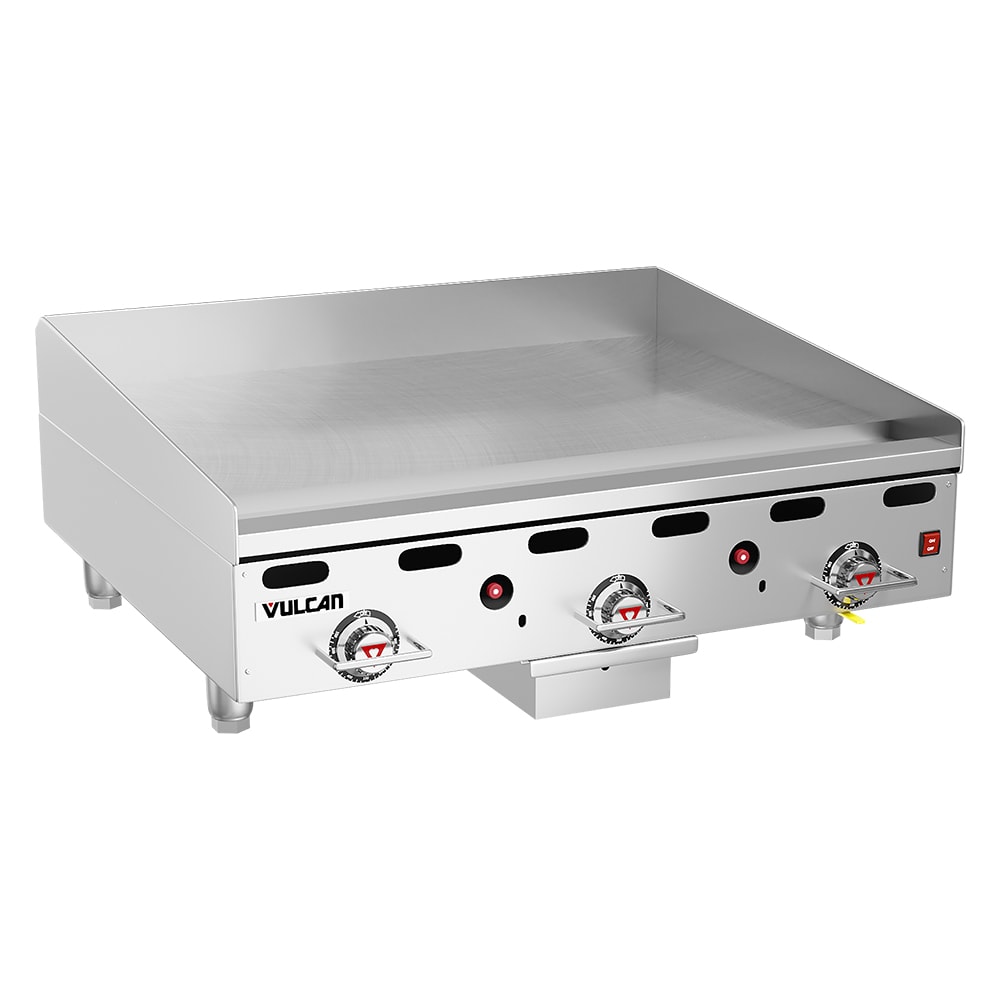 Vulcan 936RX 36" Gas Griddle w/ Thermostatic Controls - 1" Steel Plate, Liquid Propane