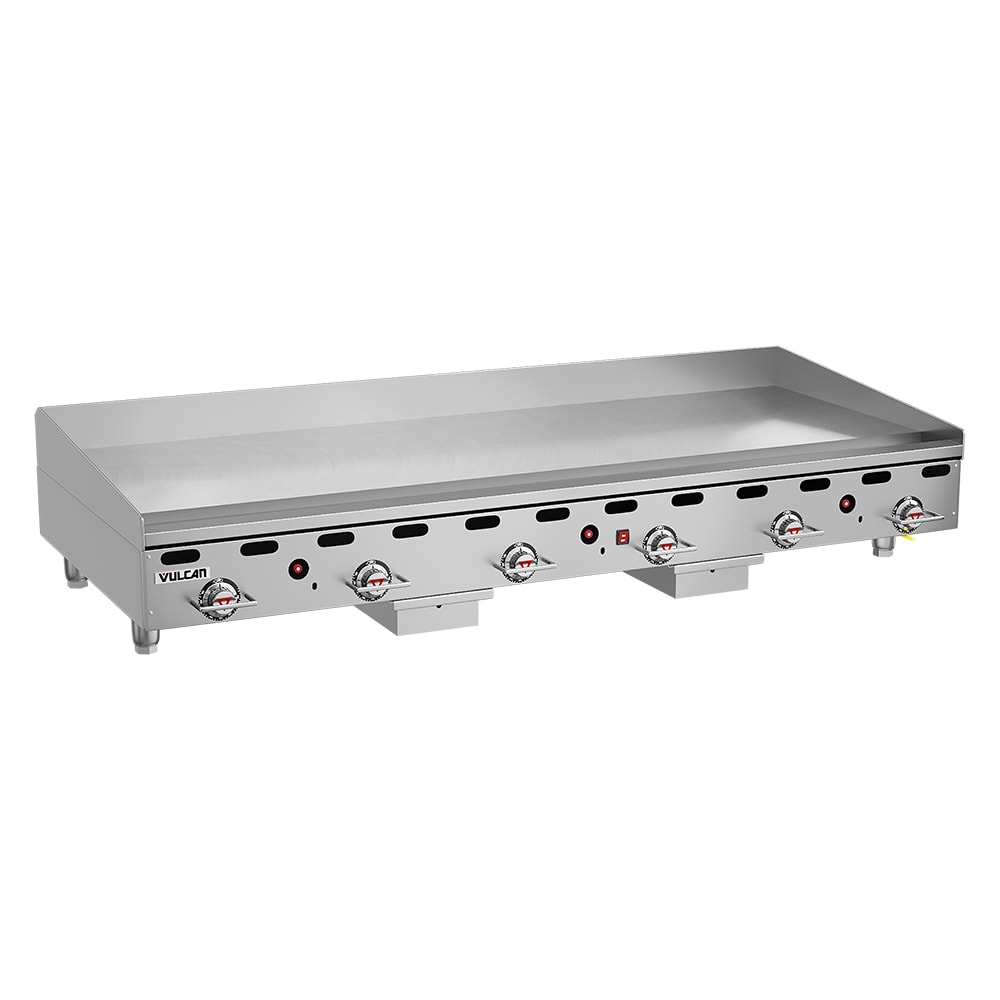 Vulcan 972RX-30 72" Gas Griddle w/ Thermostatic Controls - 1" Steel Plate, Liquid Propane