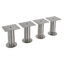 Vulcan ABC-FEET 6" Security/Seismic Legs w/ Mounting Plate for STAND-ABC/SS thumbnail 2