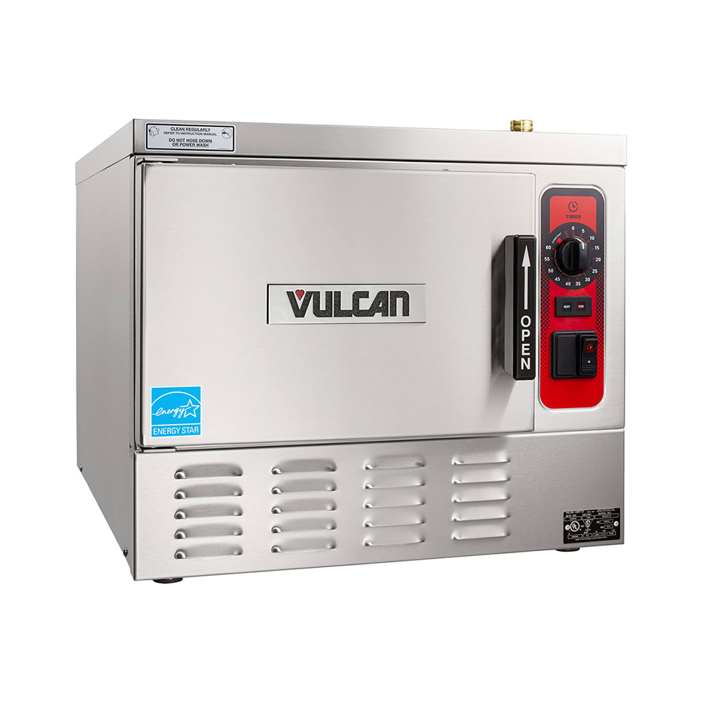 Vulcan C24EA3-LWE (3) Pan Convection Steamer - Countertop, 208v/3ph
