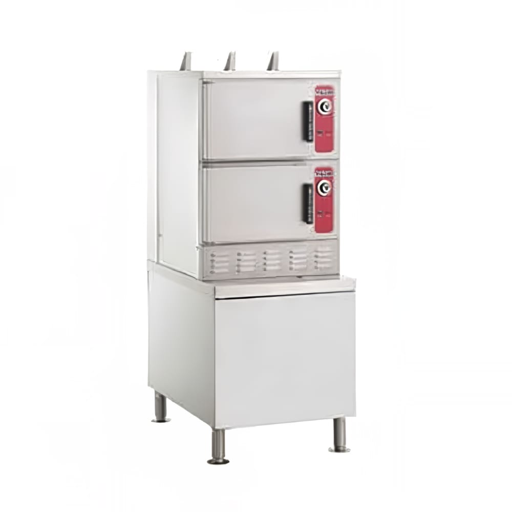 Vulcan C24GA6 (6) Pan Convection Steamer - Cabinet, Liquid Propane