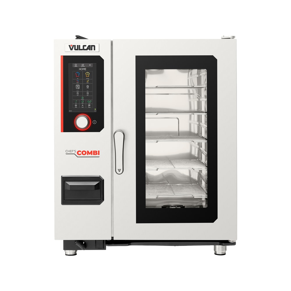 Vulcan CHEF-101G Chef'sCombi Half Size Combi Oven - Boiler Based, Convertible