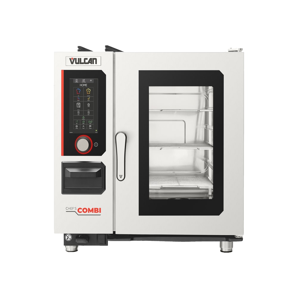 Vulcan CHEF-61G Chef'sCombi Half Size Combi Oven - Boiler Based, Convertible