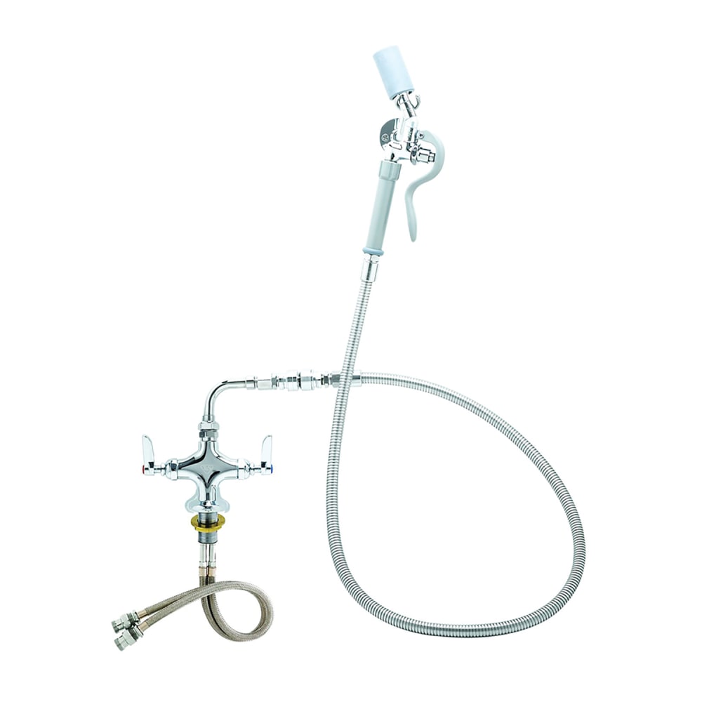 Vulcan DBFCTTS WSHDWN 4"H Deck Mount Pre Rinse Faucet - 1 1/5 GPM, Base with Nozzle