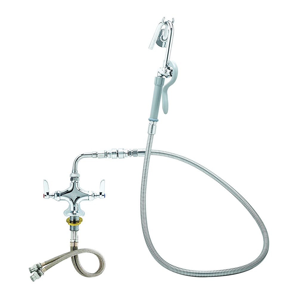 Vulcan DBLPTS POTFIL Deck Mount Pot Filler Faucet w/ 60" Hose & Hook Nozzle