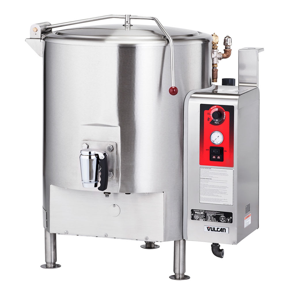 Vulcan EL80 80 gal Steam Kettle - Stationary, Full Jacket, 208v/3ph