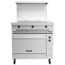 Vulcan EV36S-3HT480 36" EV Series Electric Range w/ (3) Hot Tops, 480v/1ph/3ph thumbnail 2