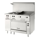 Vulcan EV48S-8FP240 48" EV Series Electric Range w/ (8) French Hot Plates, 240v/1ph/3ph thumbnail 3