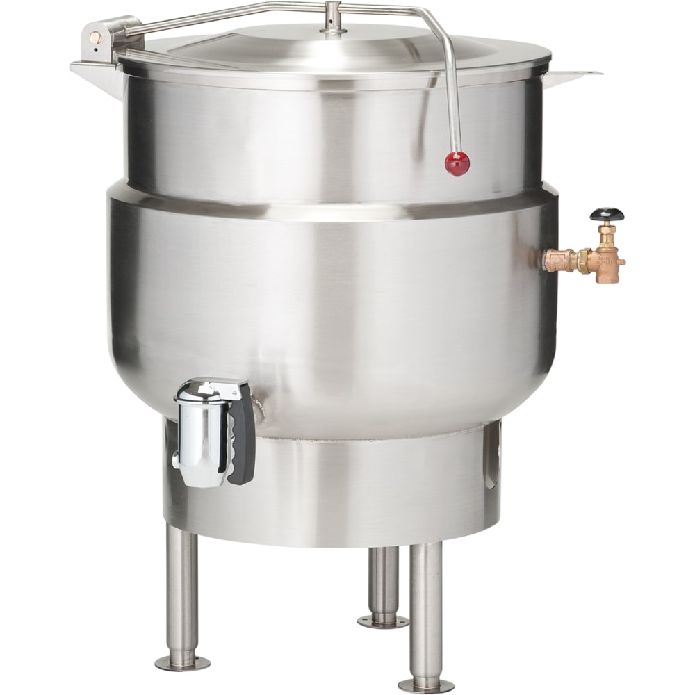 Vulcan K40DLT 40 gal Steam Kettle - Manual Tilt, 2/3 Jacket, Direct Steam