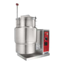 Vulcan K6ETT 6 gal Steam Kettle - Manual Tilt, 2/3 Jacket, 208v/3ph thumbnail 2