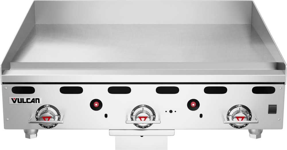 Vulcan MSA36-30 36" Gas Griddle w/ Thermostatic Controls - 1" Steel Plate, Natural Gas