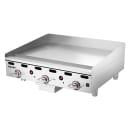 Vulcan MSA36 36" Gas Griddle w/ Thermostatic Controls - 1" Steel Plate, Natural Gas thumbnail 3