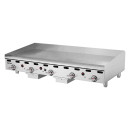 Vulcan MSA60 60" Gas Griddle w/ Thermostatic Controls - 1" Steel Plate, Natural Gas thumbnail 3