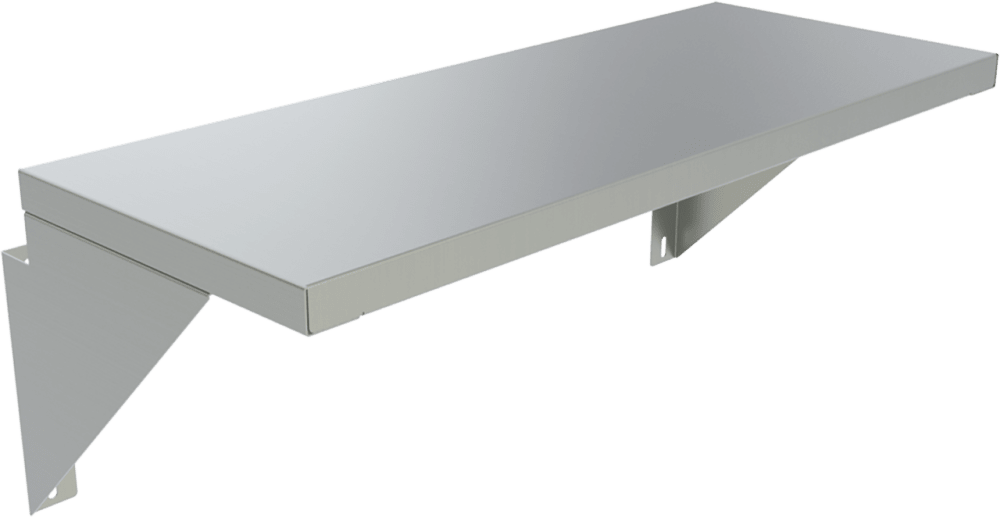 Vulcan PLTRAIL-VCCB36 36" Plate Rail for SCB36 & VCCB36 - 10"D, Stainless Steel