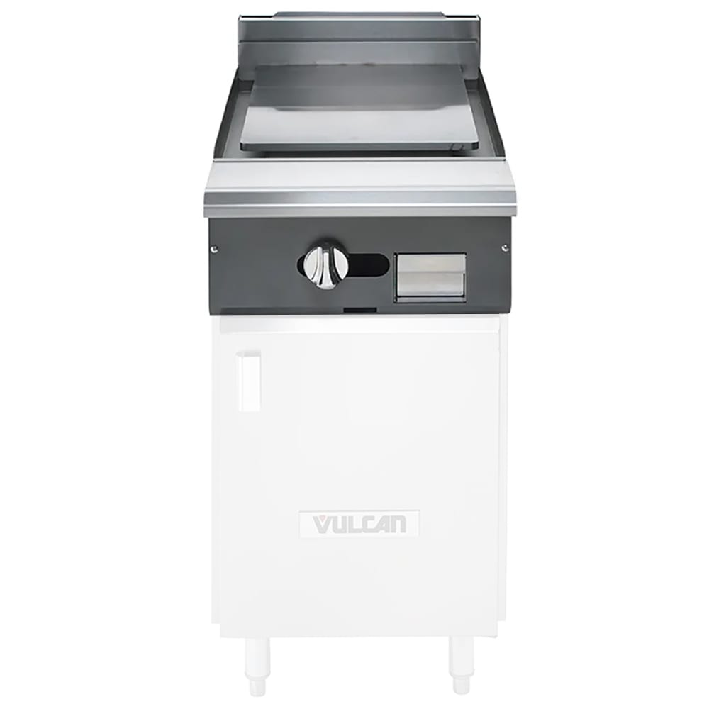 Vulcan V1P18 18" Gas Range Top w/ (1) Plancha - Modular, Natural Gas