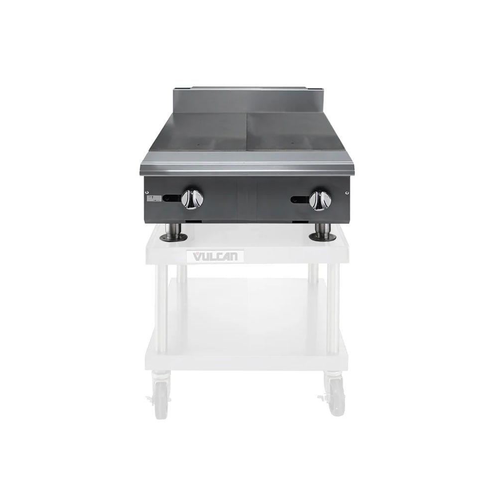 Vulcan V224H 24" Gas Range Top w/ (2) Hot Tops - Modular, Natural Gas