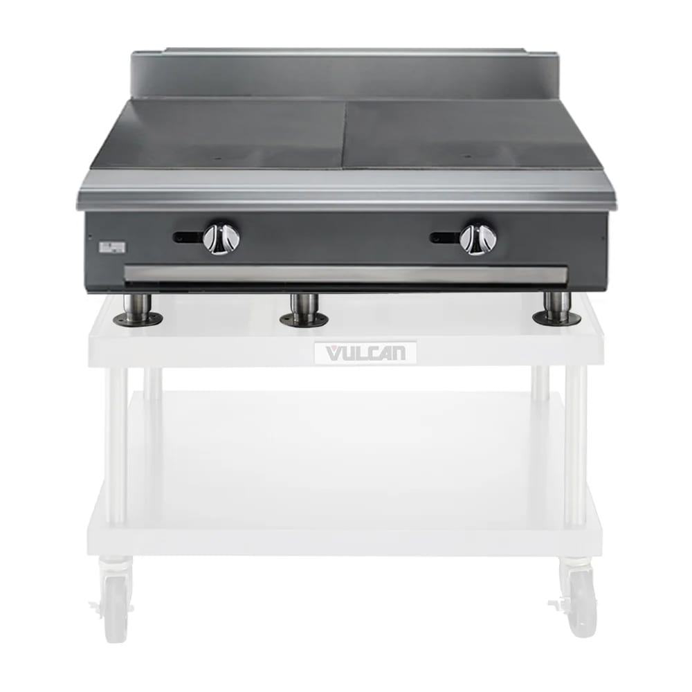 Vulcan V236H 36" Gas Range Top w/ (2) Hot Tops - Modular, Liquid Propane