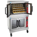 Vulcan VC44GD Double Full Size Natural Gas Convection Oven - 100,000 BTU thumbnail 3