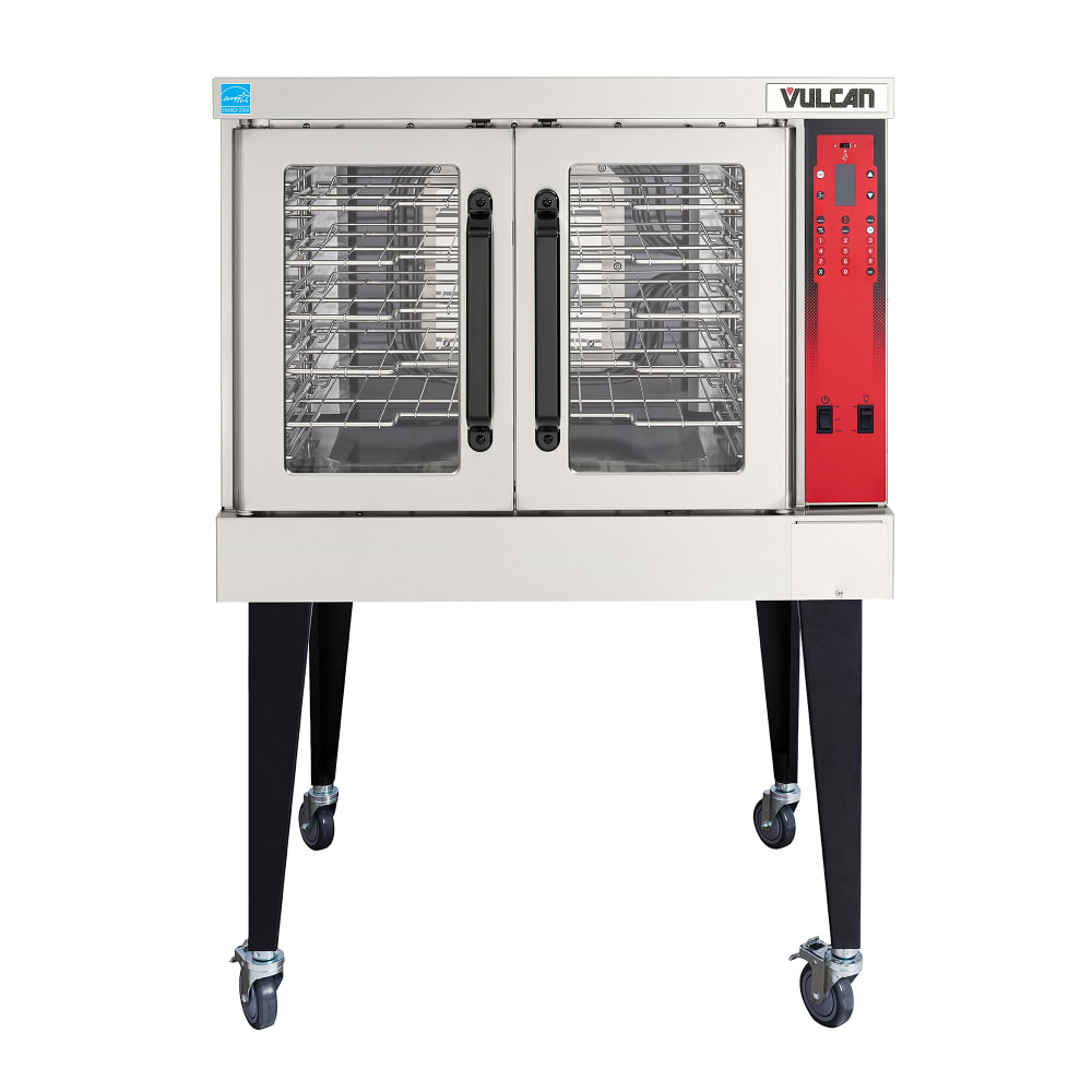 Vulcan VC4EC Single Full Size Electric Convection Oven - 12.5 kW, 208v/1ph
