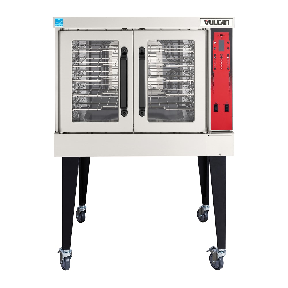 Vulcan VC4EC Single Full Size Electric Convection Oven - 12.5 kW, 240v/1ph