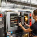 Vulcan VC55ED Double Full Size Electric Convection Oven - 25kW, 240v/1ph thumbnail 3