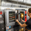 Vulcan VC55ED Double Full Size Electric Convection Oven - 25kW, 240v/3ph thumbnail 3