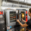 Vulcan VC55ED Double Full Size Electric Convection Oven - 25kW, 480v/3ph thumbnail 3