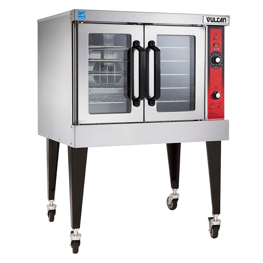 Vulcan VC5ED Single Full Size Electric Convection Oven - 12 1/2 kW, 208v/3ph