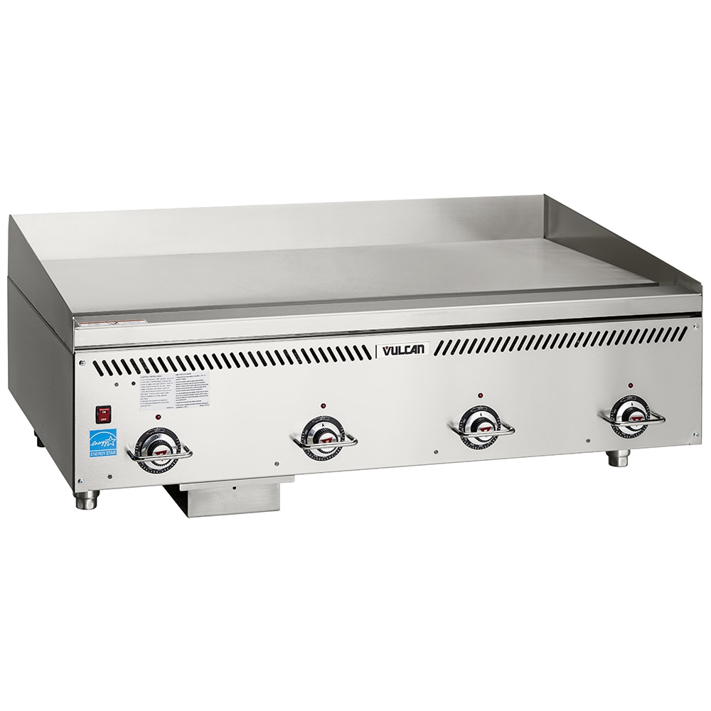 Vulcan VCCG48-IS 48" Gas Griddle w/ Thermostatic Controls - 1" Steel Plate, Natural Gas