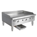 Vulcan VCRG36-M 36" Gas Griddle w/ Manual Controls - 1" Steel Plate, Convertible thumbnail 2