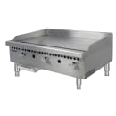 Vulcan VCRG36-M 36" Gas Griddle w/ Manual Controls - 1" Steel Plate, Convertible thumbnail 4