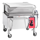 Vulcan VG30 30 gal. Tilt Skillet - Open Base, Includes Faucet, Strainer, Liquid Propane thumbnail 2