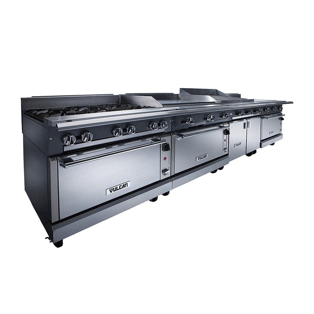 Vulcan VGT24B 24" Gas Range w/ Griddle & Storage Base, Liquid Propane